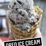 Oreo Ice Cream | Stress Baking