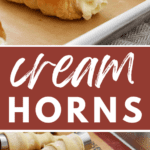 Cream Horns Pinterest image