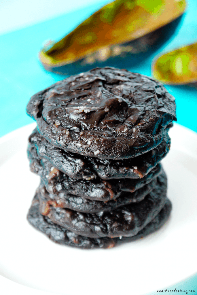 Dark Chocolate Avocado Super Fudgy Cookies
