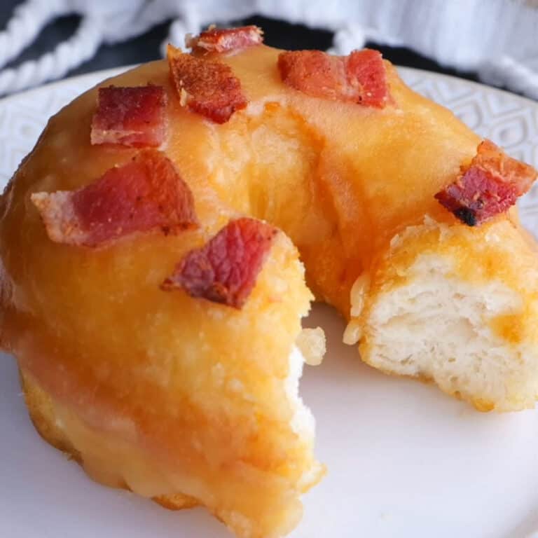 Easy Maple Bacon Donuts