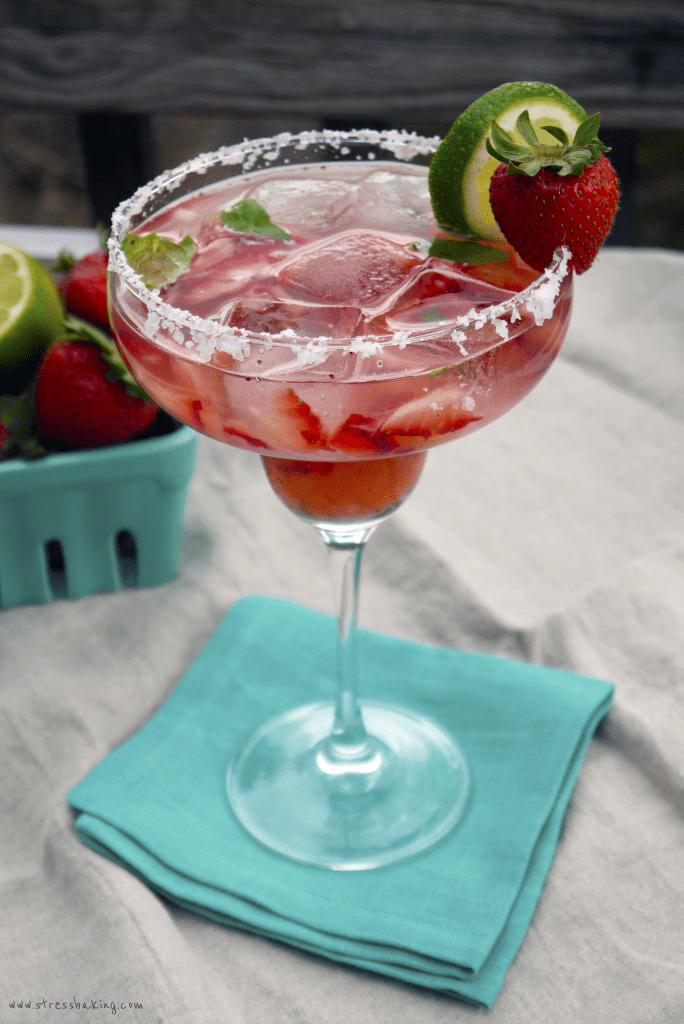 Strawberry Basil Margarita
