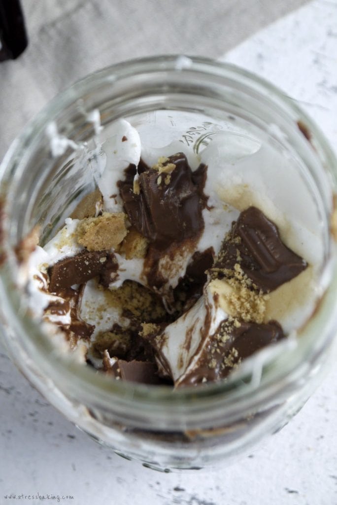 S'more Trifle: Eat s'mores by the spoonful! The classic campfire treat is turned into a trifle for an easy and quick dessert any night of the week. | stressbaking.com #shop #cbias 