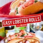 Easy No Mayo Lobster Roll | Stress Baking