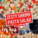 Shrimp Pasta Salad | Stress Baking