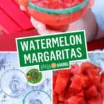 Watermelon Margaritas | Stress Baking