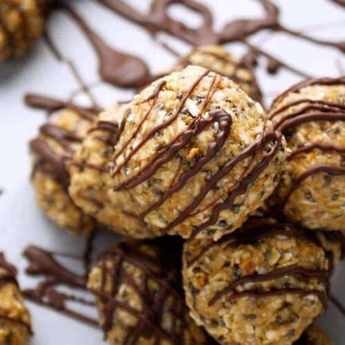 Almond Butter Pretzel Bites Stress Baking