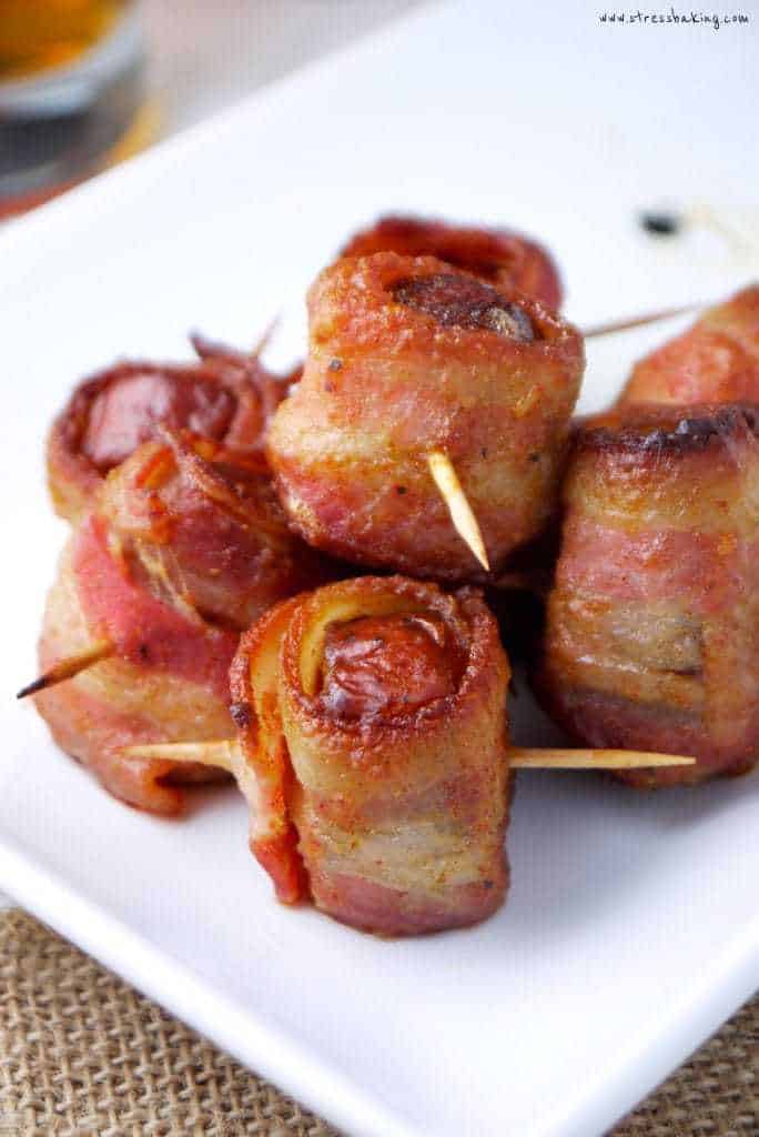 Bacon Wrapped Kielbasa