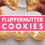 Fluffernutter Cookies Pinterest image