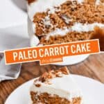 Paleo Carrot Cake (DF | GF | Paleo) | Stress Baking