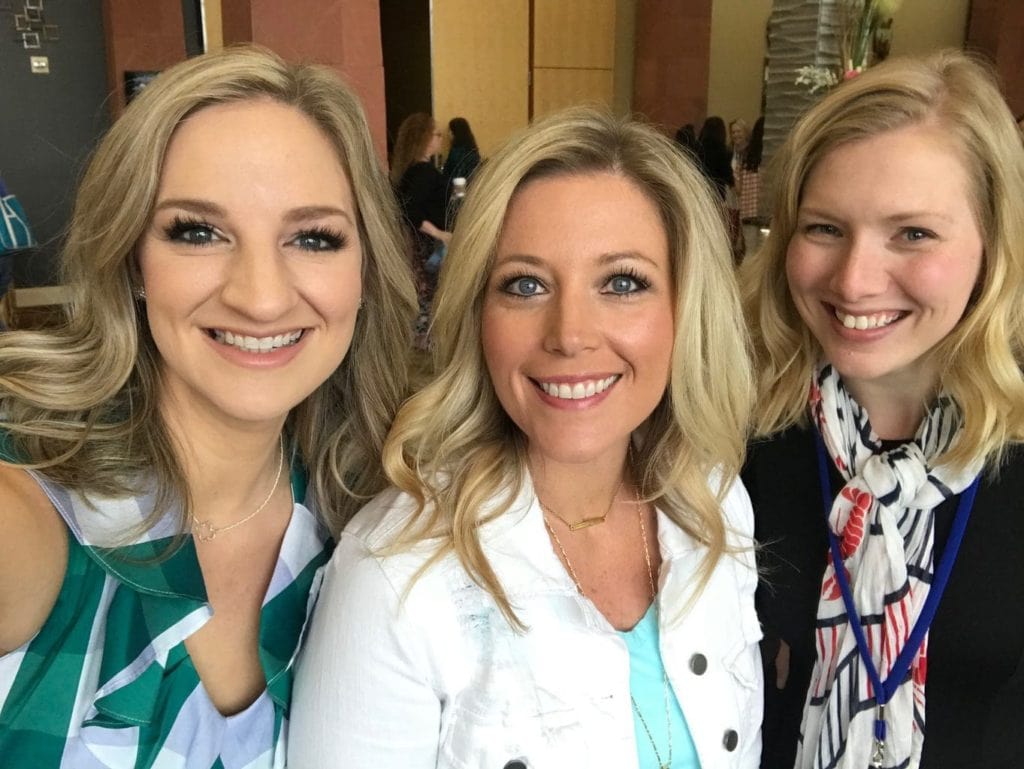 Leslie Nuno, Amy of Beautifully Broken Journey and Leslie of Stress Baking