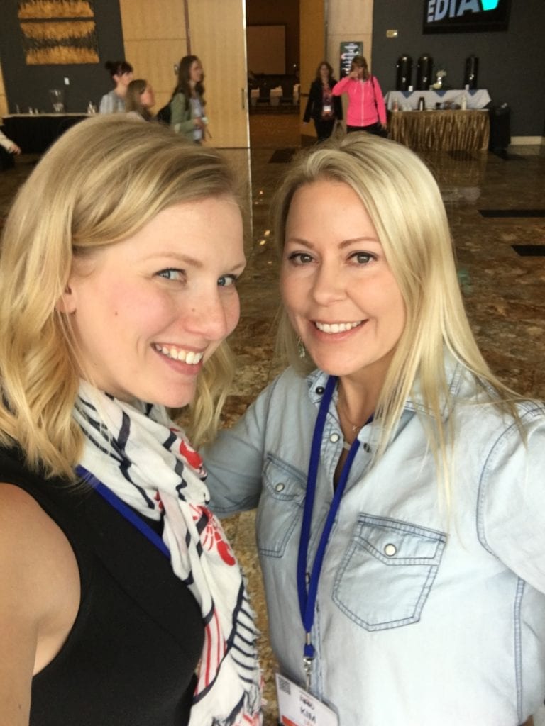 Leslie of Stress Baking and Kim of Kim's Cravings