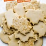 Maple Sugar Cookies | Stress Baking