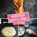 Homemade Waffle Cones | Stress Baking