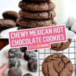 Chewy Mexican Hot Chocolate Cookies