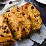 Cranberry Pumpkin Banana Bread