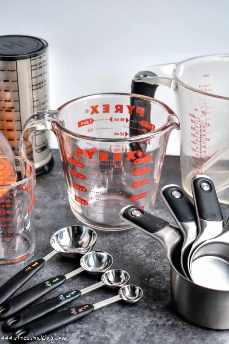 Volume Conversions for Baking Recipe Ingredients | Stress Baking