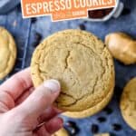 Peanut Butter Espresso Cookies | Stress Baking