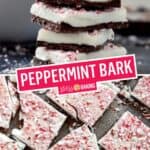 4-Ingredient Peppermint Bark | Stress Baking
