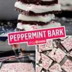4-Ingredient Peppermint Bark | Stress Baking