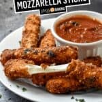 Easy Homemade Mozzarella Sticks | Stress Baking