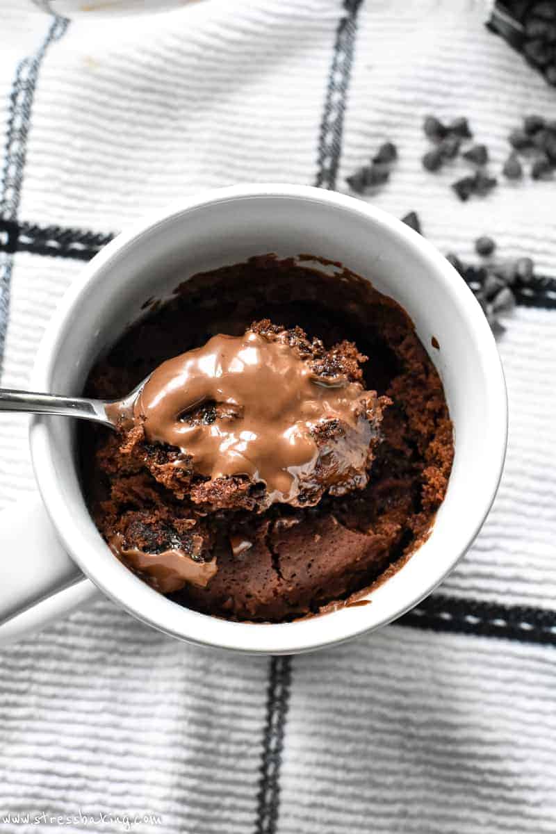 Microwave Chocolate Mug Cake Recipe - Live Well Bake Often