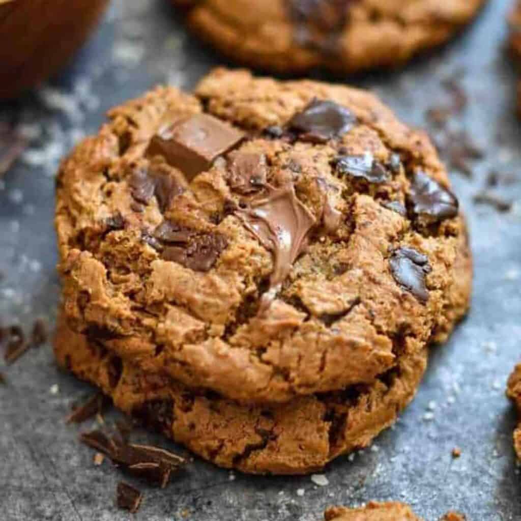 Paleo Chocolate Chip Cookies Stress Baking