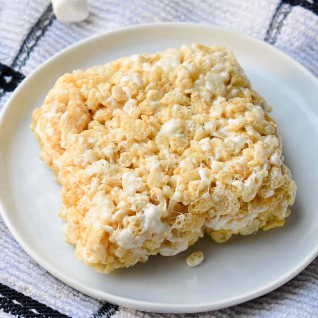 Single Serving Rice Krispie Treat Stress Baking