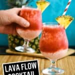 Lava Flow Cocktail | Stress Baking