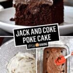 Jack and Coke Poke Cake | Stress Baking