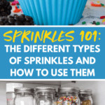 Sprinkles 101: The Different Types of Sprinkles and How to Use Them Pinterest image