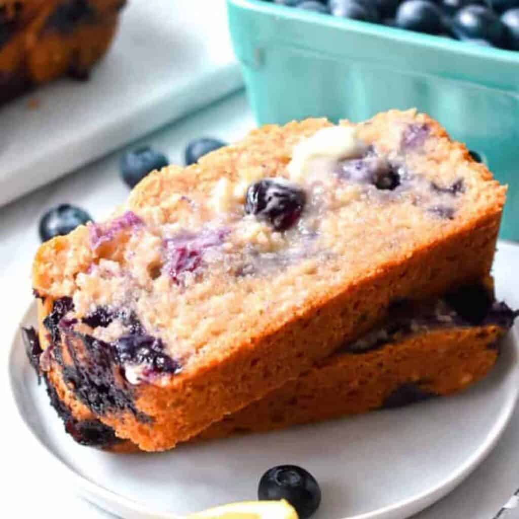 Blueberry Muffin Bread - Stress Baking