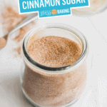 Homemade Cinnamon Sugar Recipe Pinterest image