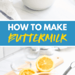 How to Make Buttermilk Pinterest image