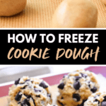 How to Freeze Cookie Dough Pinterest image