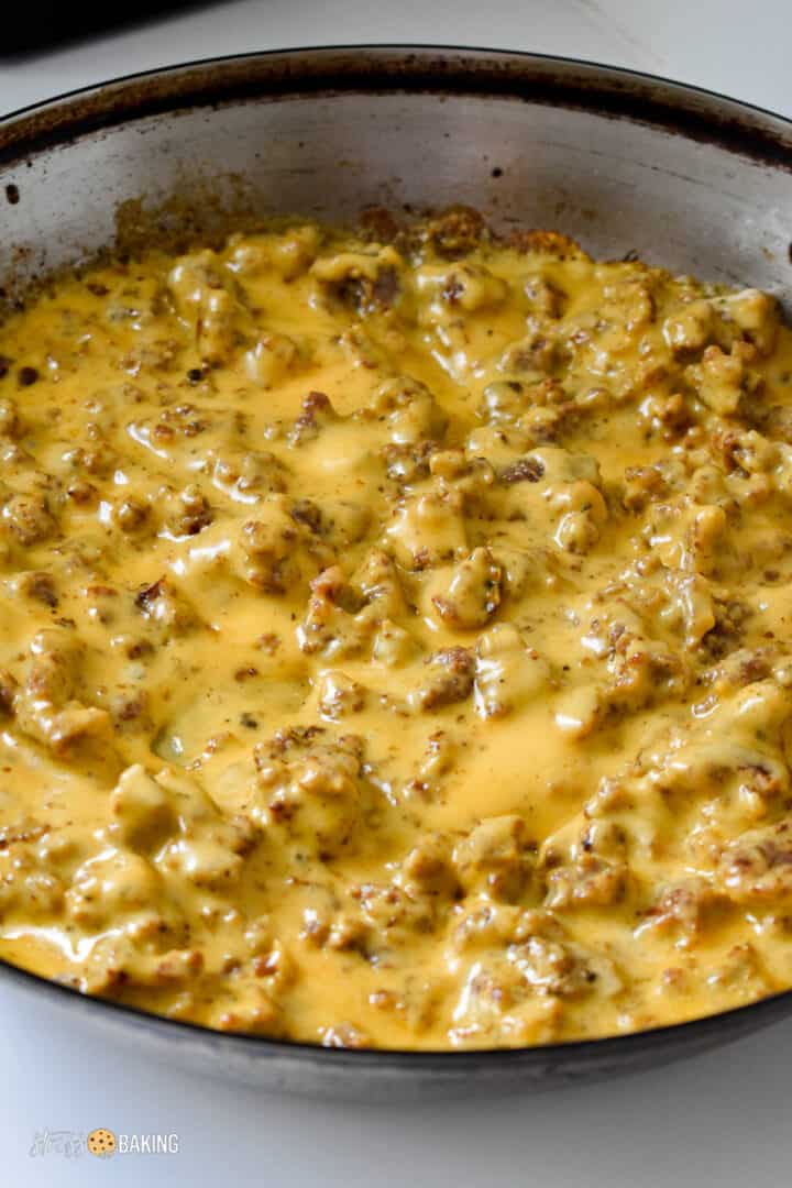 Pumpernickel Sausage Cheese Toasts (Hanky Panky Recipe) Stress Baking