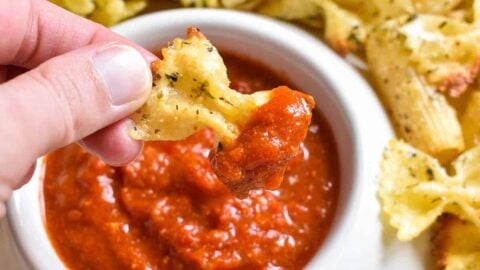 Air Fryer Pasta Chips (Viral TikTok Recipe)