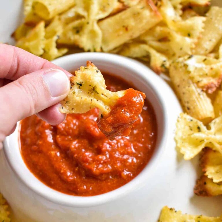 Air Fryer Pasta Chips (Viral TikTok Recipe)