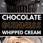 Chocolate Guinness Whipped Cream Pinterest image