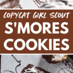 Copycat Girl Scout S'mores Cookies Pinterest image