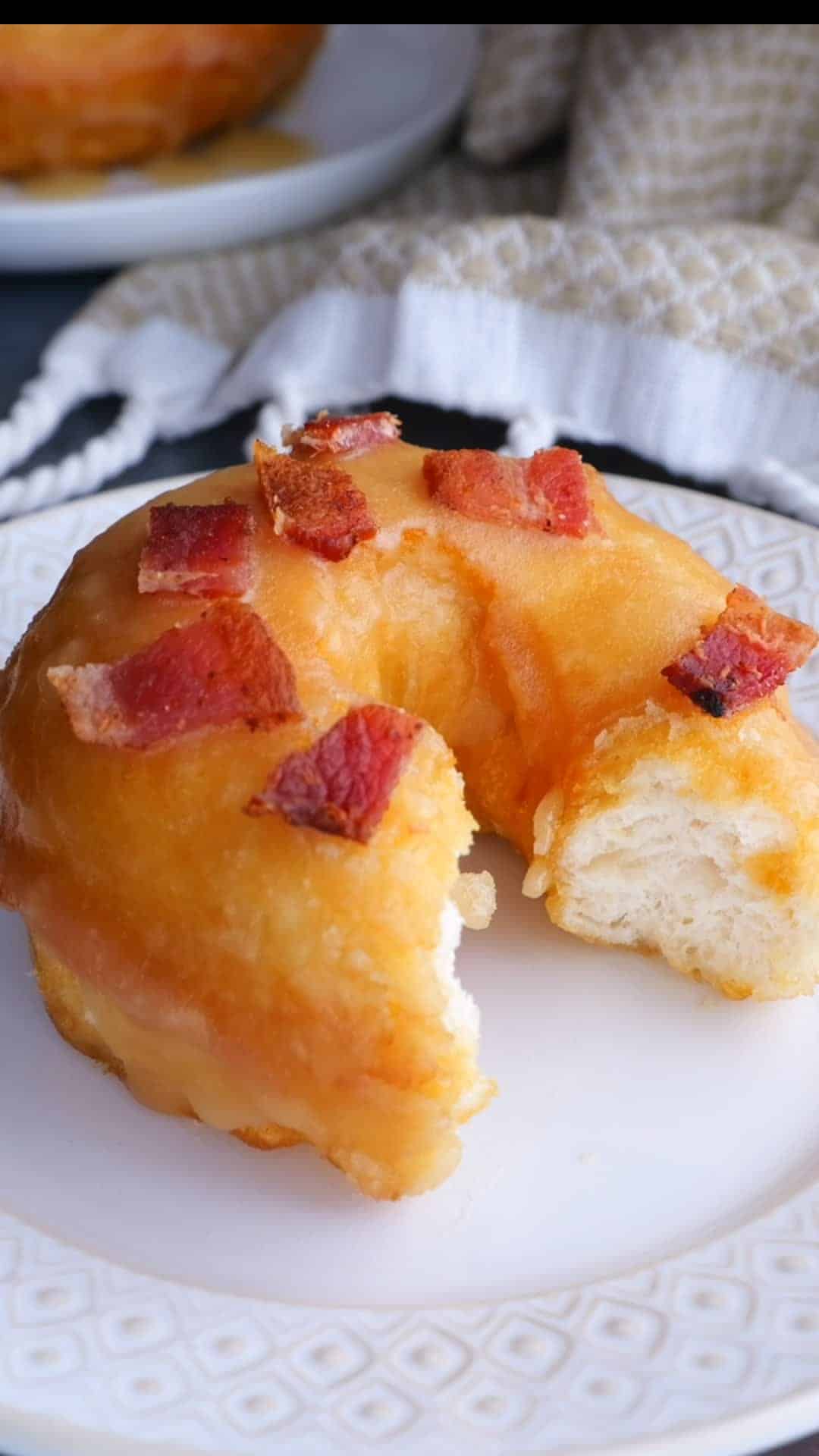 Easy Maple Bacon Donuts Stress Baking