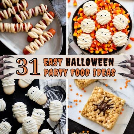 31 Easy Halloween Party Food Ideas (Creepy and Cute!) | Stress Baking